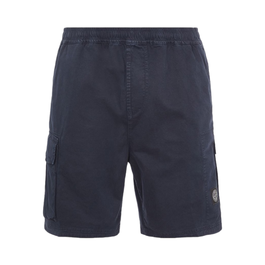 스톤 아일랜드 L1304 오가닉 코튼 올드 트리트먼트 카고 버뮤다 쇼츠 블루 - 23SS(Stone Island L1304 Organic Cotton Old Treatment Cargo Bermuda Shorts Blue - 23SS) - 1