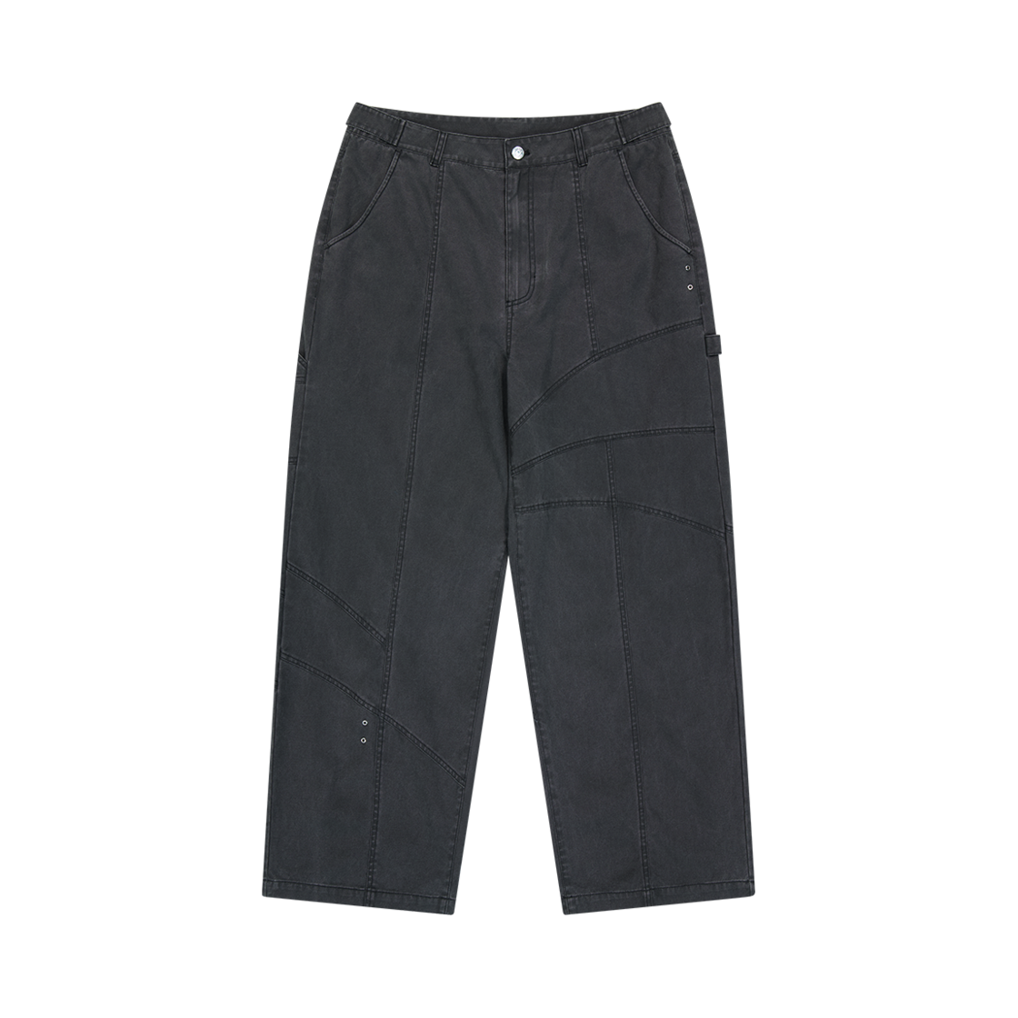 오프그리드 OG 쉴드 코튼 피그먼트 카펜터 팬츠 블랙(OFFGRID OG Shield Cotton Pigment Carpenter Pants Black)