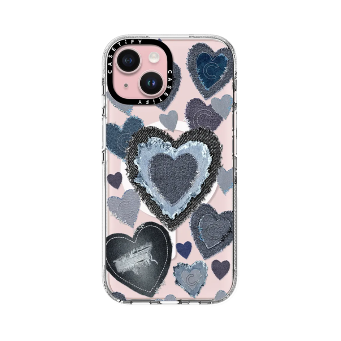 케이스티파이 아이폰 스위트 레벨 하트 케이스 클리어(Casetify iPhone Sweet Rebel Heart Case Clear) - 3