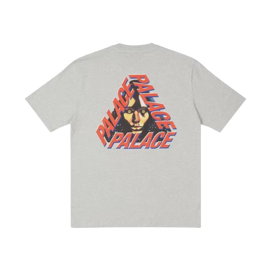 - Palace G-Face T-Shirt Grey Marl - 21FW
