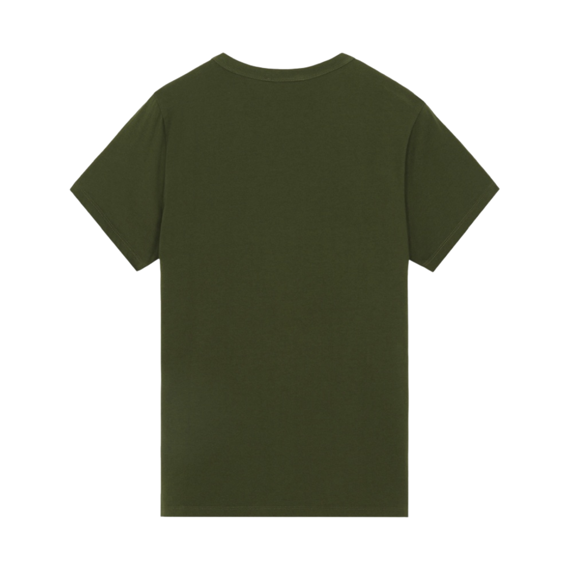 메종 키츠네 폭스 헤드 패치 클래식 티셔츠 카키(Maison Kitsune Fox Head Patch Classic T-Shirt Khaki) - 2