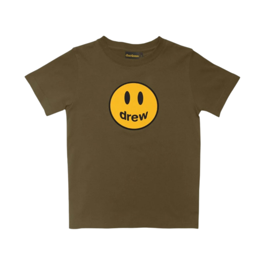 (Kids) Drew House Mini Drew Mascot SS T-Shirt Midnight Olive