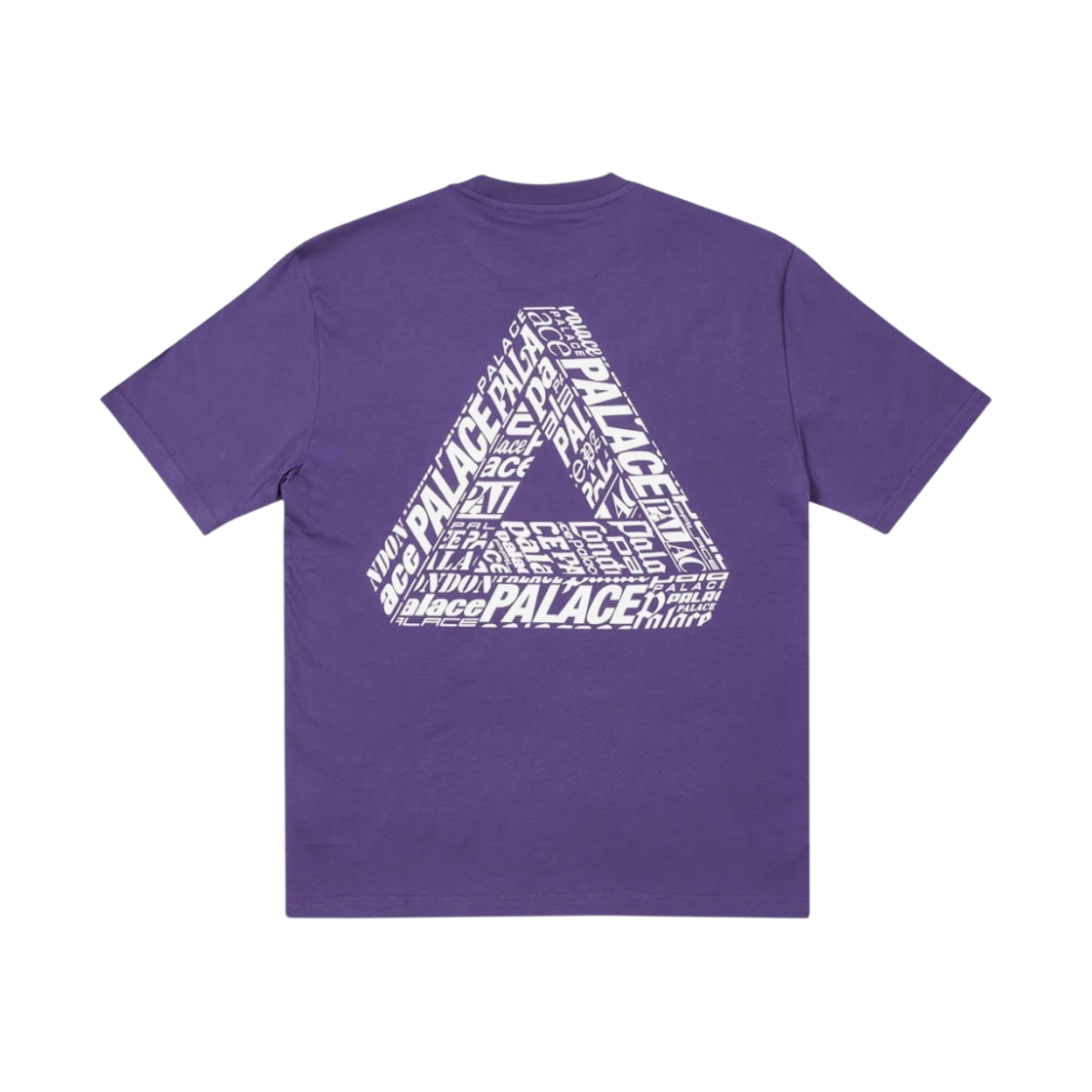 팔라스 트라이텍스트 티셔츠 퍼플 - 22FW(Palace Tri-Text T-Shirt Purple - 22FW) - 1