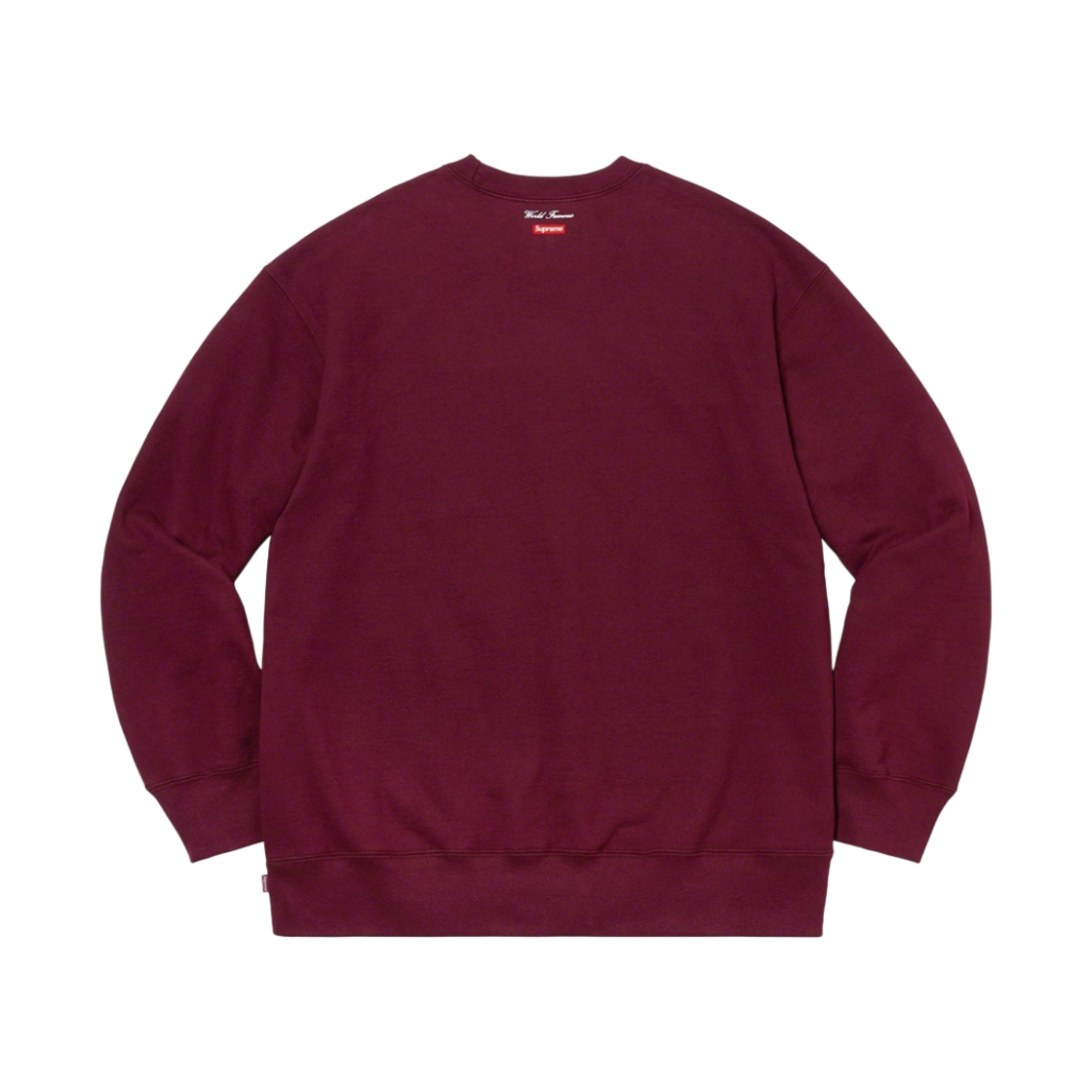 - Supreme Aerial Crewneck Burgundy - 20FW - #2