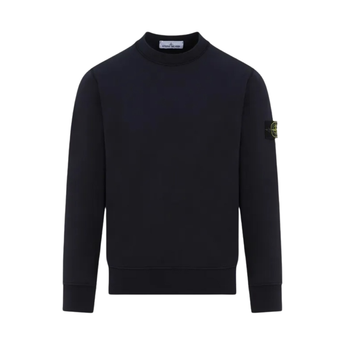 스톤 아일랜드 63051 코튼 플리스 가먼트 다이드 스웨트셔츠 네이비 블루 - 24SS