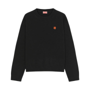(W) Kenzo Paris Merino Wool Jumper Black