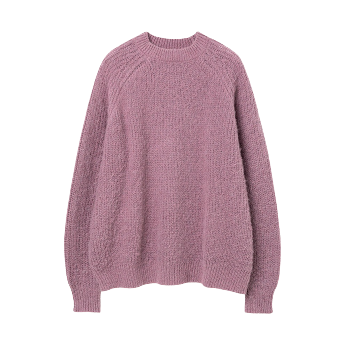 ML240VP Millo Archive Crewneck Dying Knit Vintage Pink