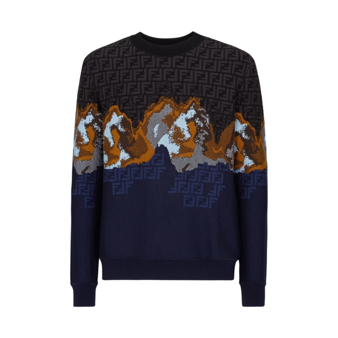 펜디 울 스웨터 멀티컬러(Fendi Wool Sweater Multicolor) - 1
