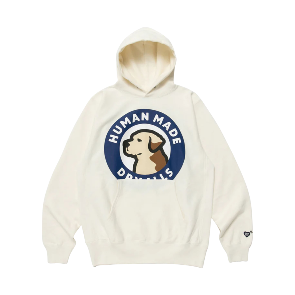 휴먼 메이드 헤비웨이트 후드 #2 화이트(Human Made Heavyweight Hoodie #2 White) - 1