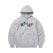 Thisisneverthat x Grateful Dead Dancing Bears Hoodie Heather Grey