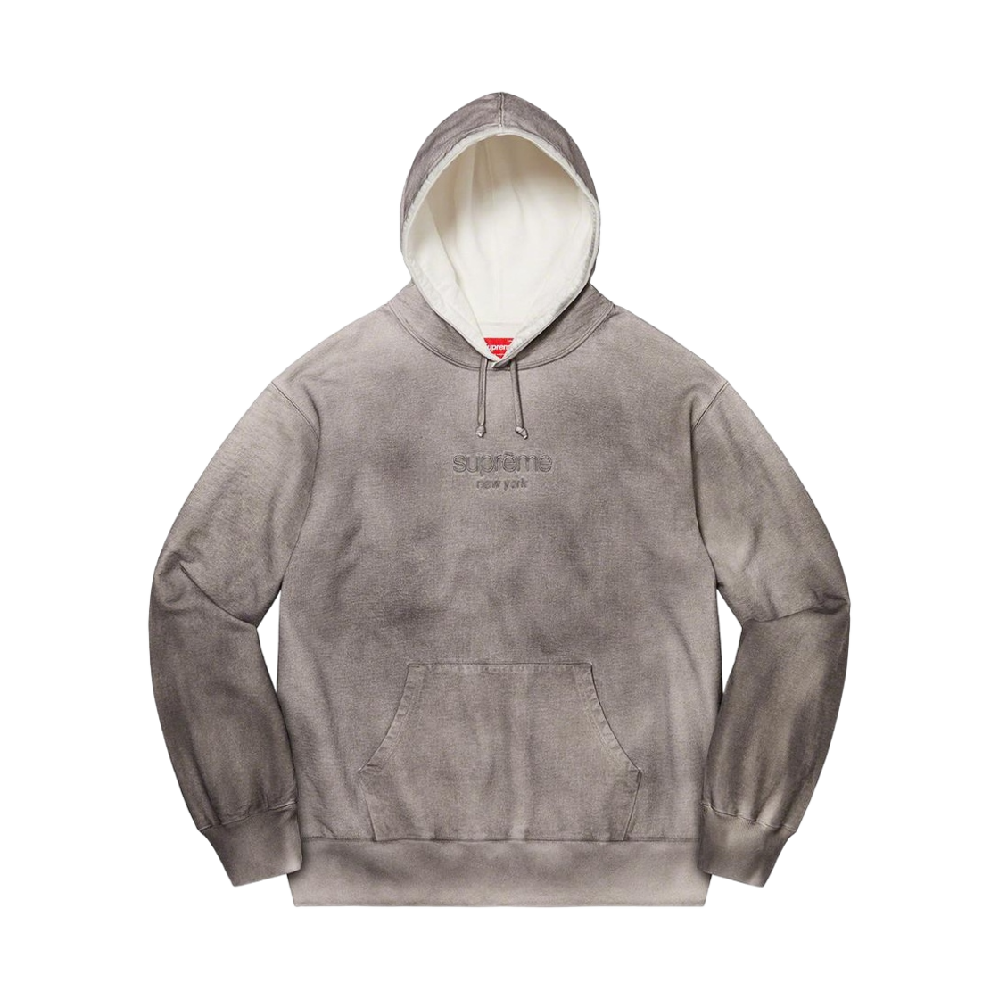 - Supreme Spray Hooded Sweatshirt White - 20FW
