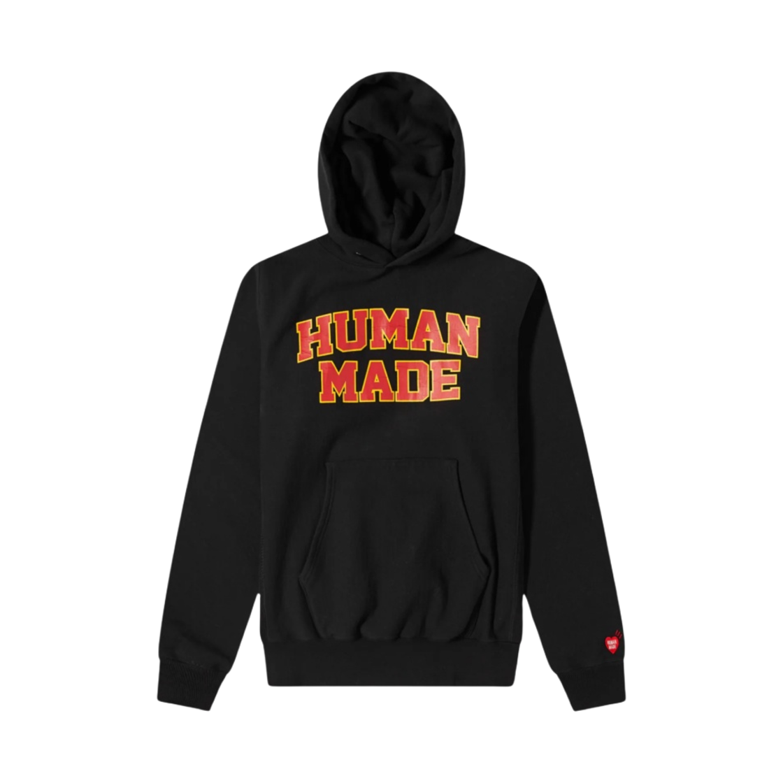 XX23CS002 Human Made Pizza Hoodie Black