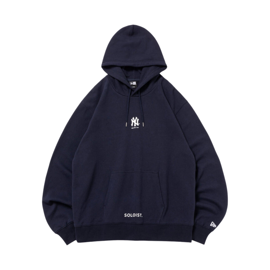 뉴에라 MLB x 타카히로미야시타 더 솔로이스트 스웨트셔츠 풀오버 후드 뉴욕 양키스 네이비(New Era MLB x Takahiromiyashita The Soloist Sweatshirt Pullover Hoodie New York Yankees Navy)