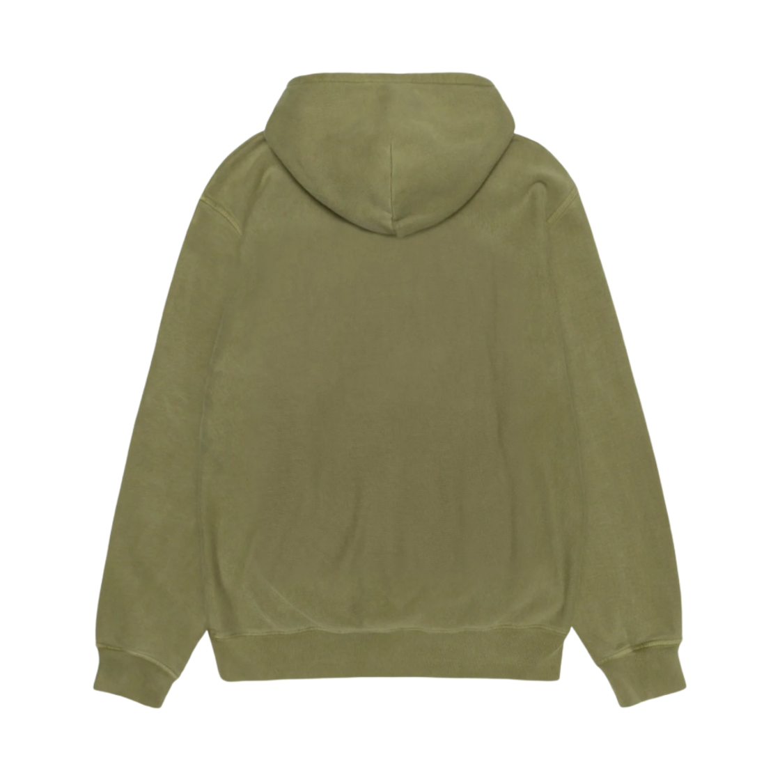 스투시 스무스 스탁 피그먼트 다이트 후드 올리브 Stussy KREAM