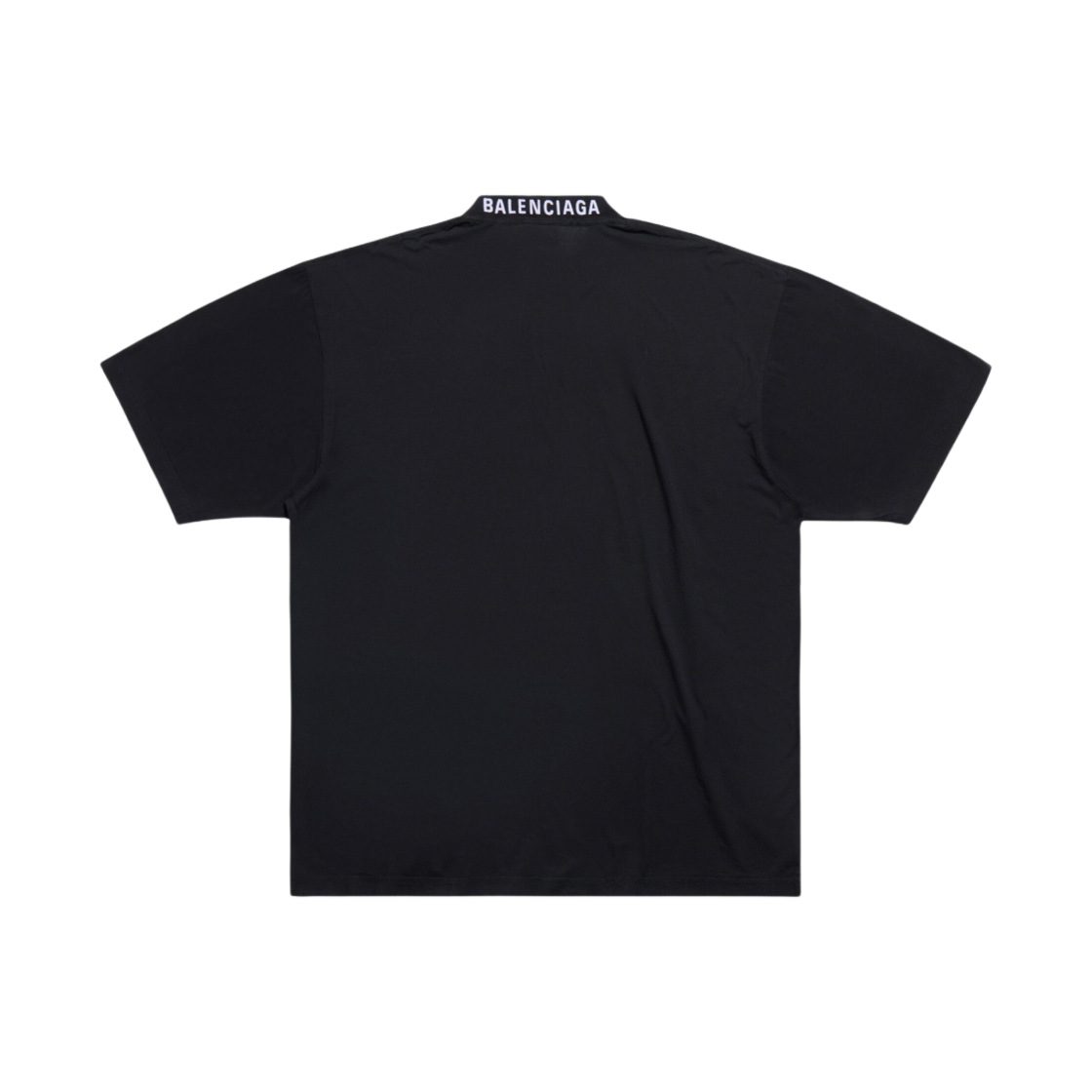(W) 발렌시아가 미디움 핏 티셔츠 페이디드 블랙((W) Balenciaga Medium Fit T-Shirt Faded Black) - 2