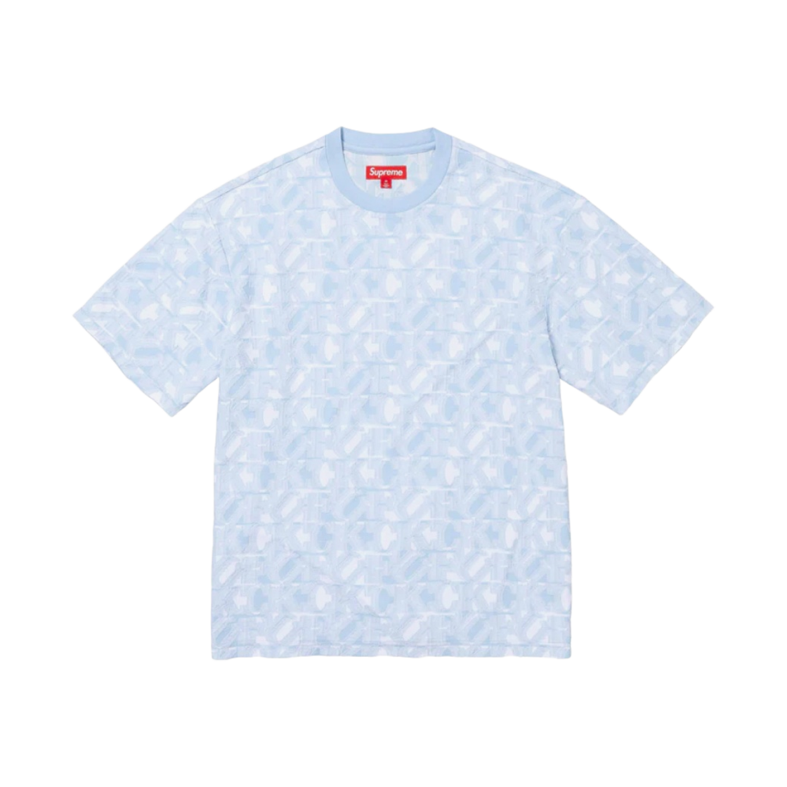 - Supreme Fuck Intarsia S/S Top Light Blue - 23FW