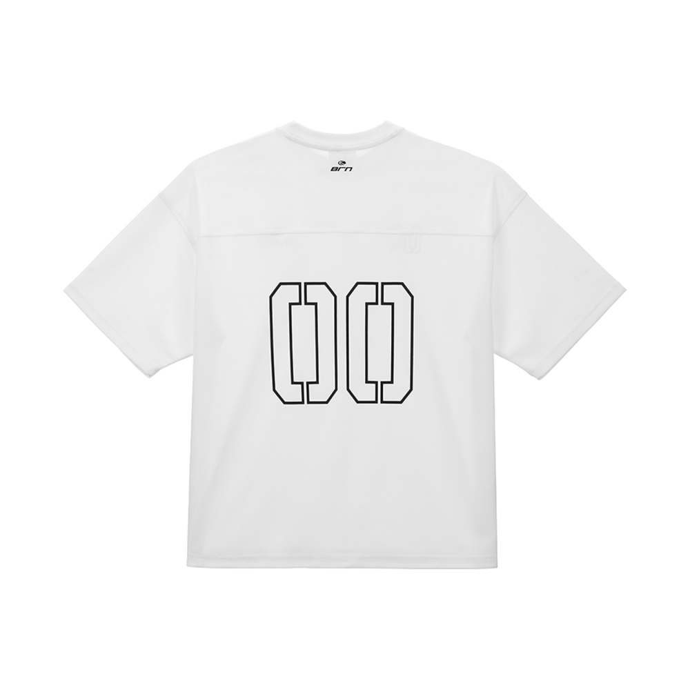 본투윈 BRN 넘버 테크 엑스트라핏 티셔츠 화이트