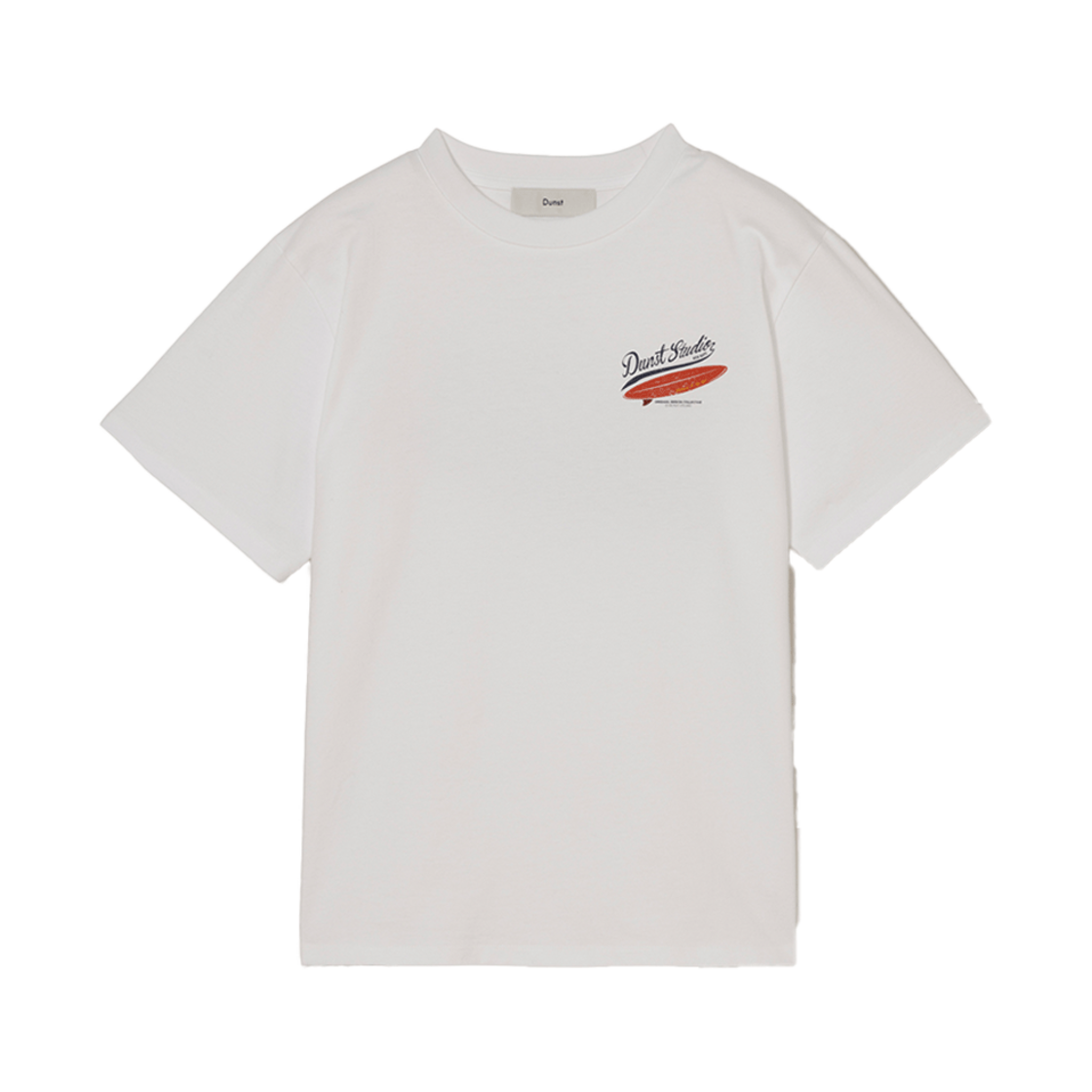 UDTS5B133OW_M_ Dunst Unisex Summer Holiday Surf Board T-Shirt Off White