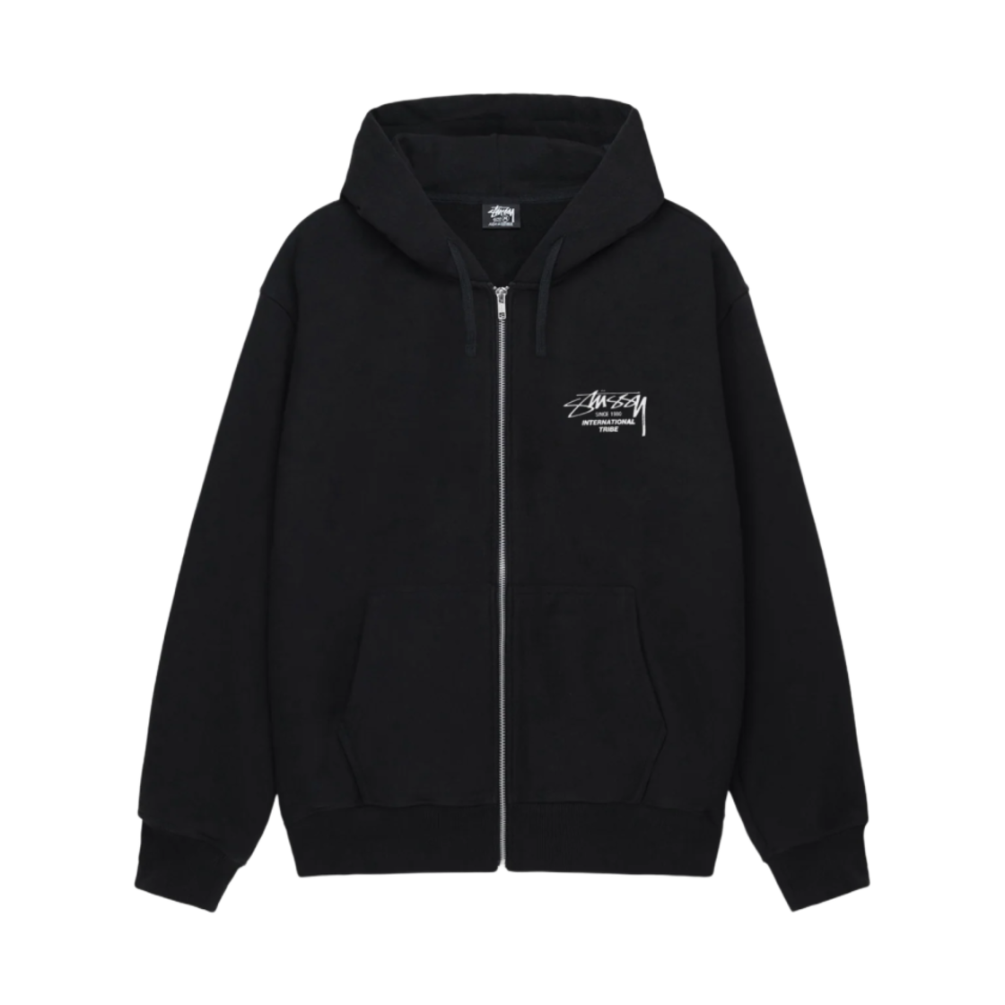스투시 비트 사운드 집 후드 블랙 | Stussy | KREAM