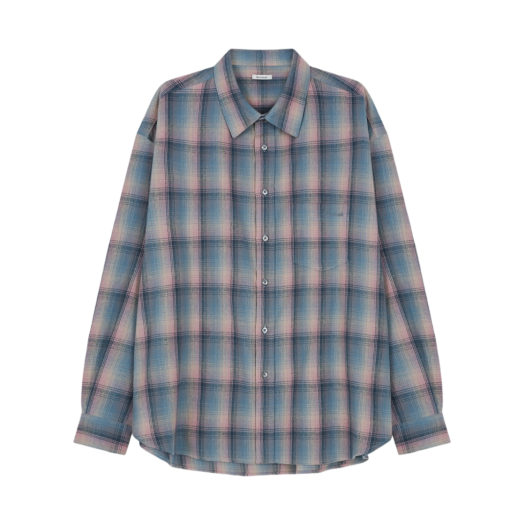 Aviemuah Relaxed Check Shirt Pink