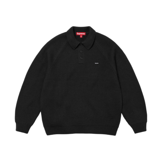 슈프림 테리 스몰 박스 스웨터 블랙 - 24FW | Supreme | KREAM