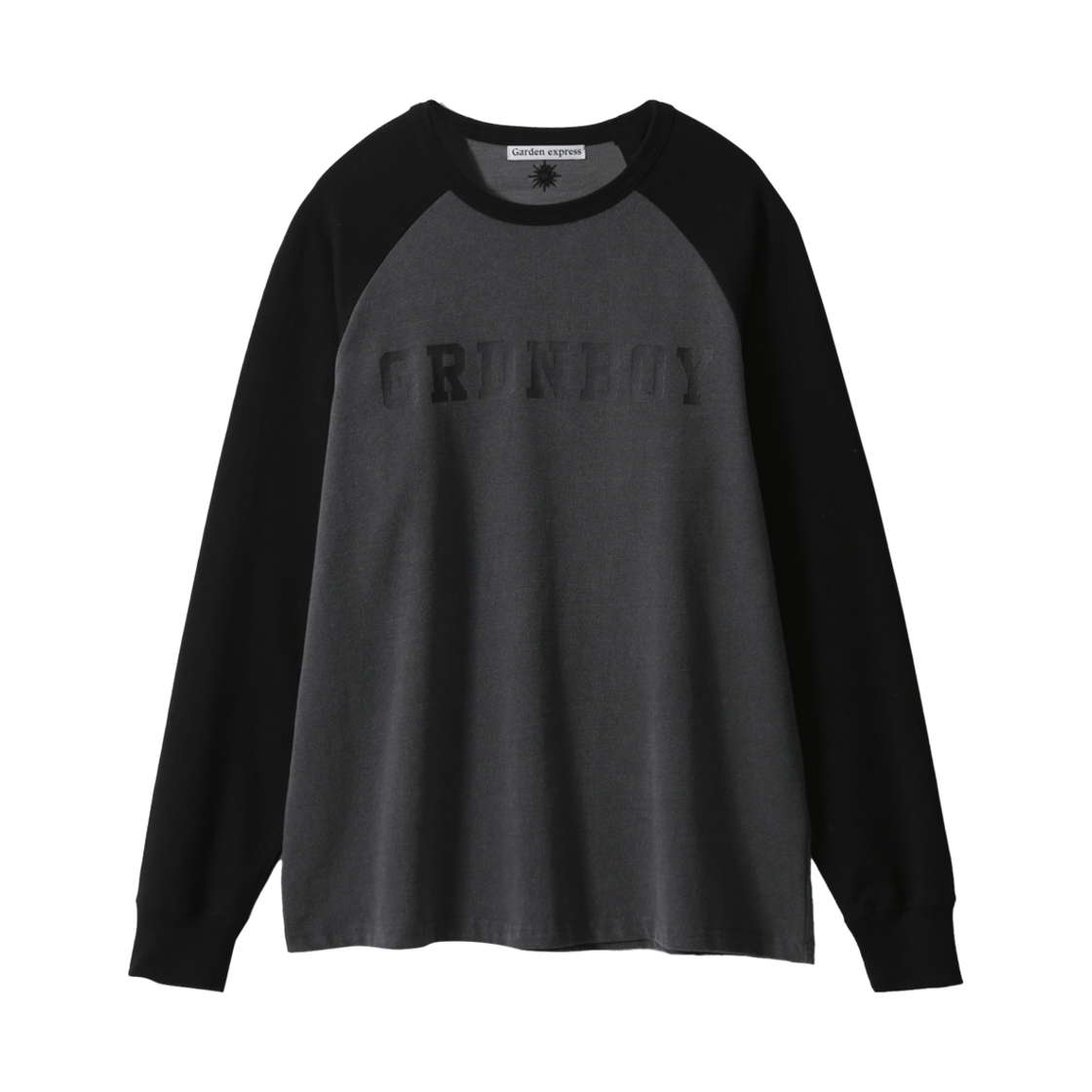 가든익스프레스 가든보이 레글런 티셔츠 블랙 믹스(Garden express Gardenboy Reglan T-shirt black mix)