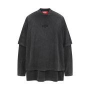 032c Team Layered Longsleeve Faded Black
