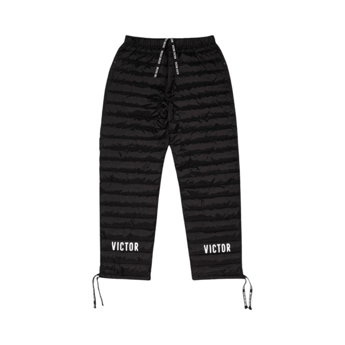 VV02PT001 Victor Victor Down Pants Black