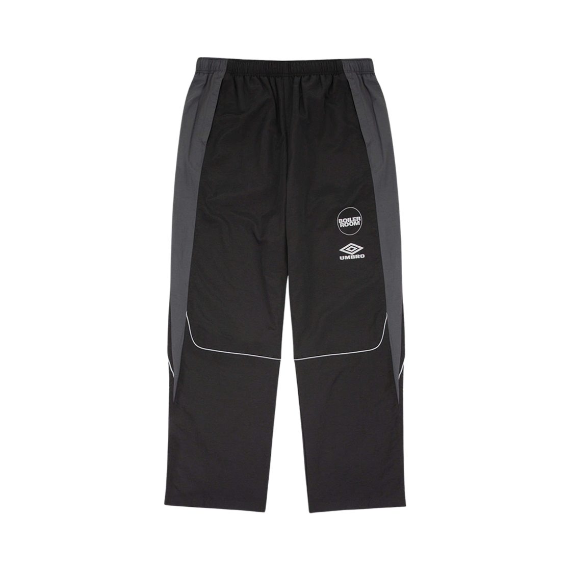 엄브로 x 보일러 룸 쉘 트랙 팬츠 블랙(Umbro x Boiler Room Shell Track Pant Black)