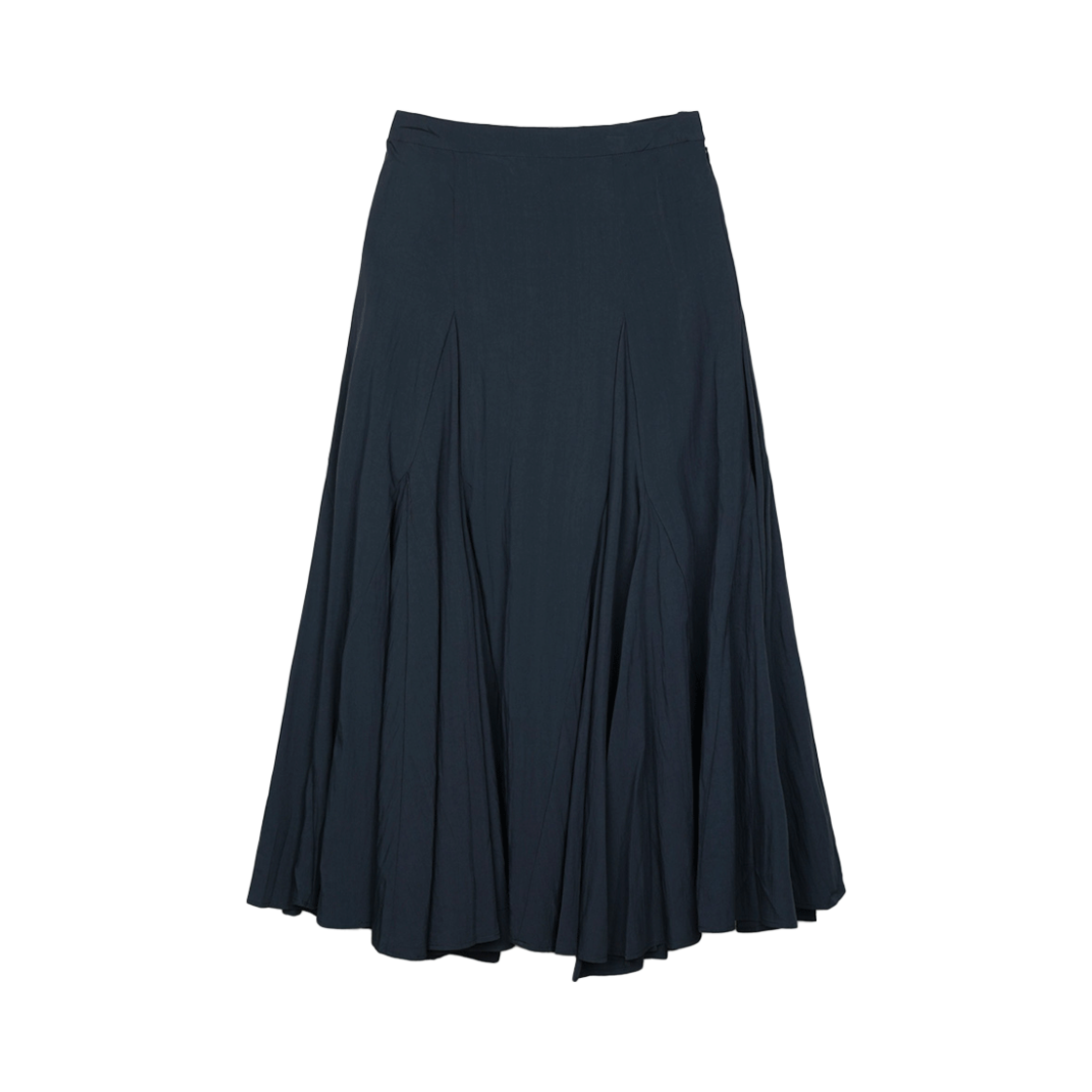 GBP00000ZF_62 Greenbutter Flare Section Long Skirt Navy