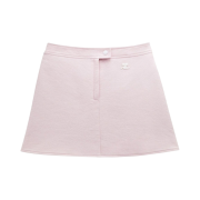 (W) Courreges Reedition Vinyl Mini Skirt Pale Pink