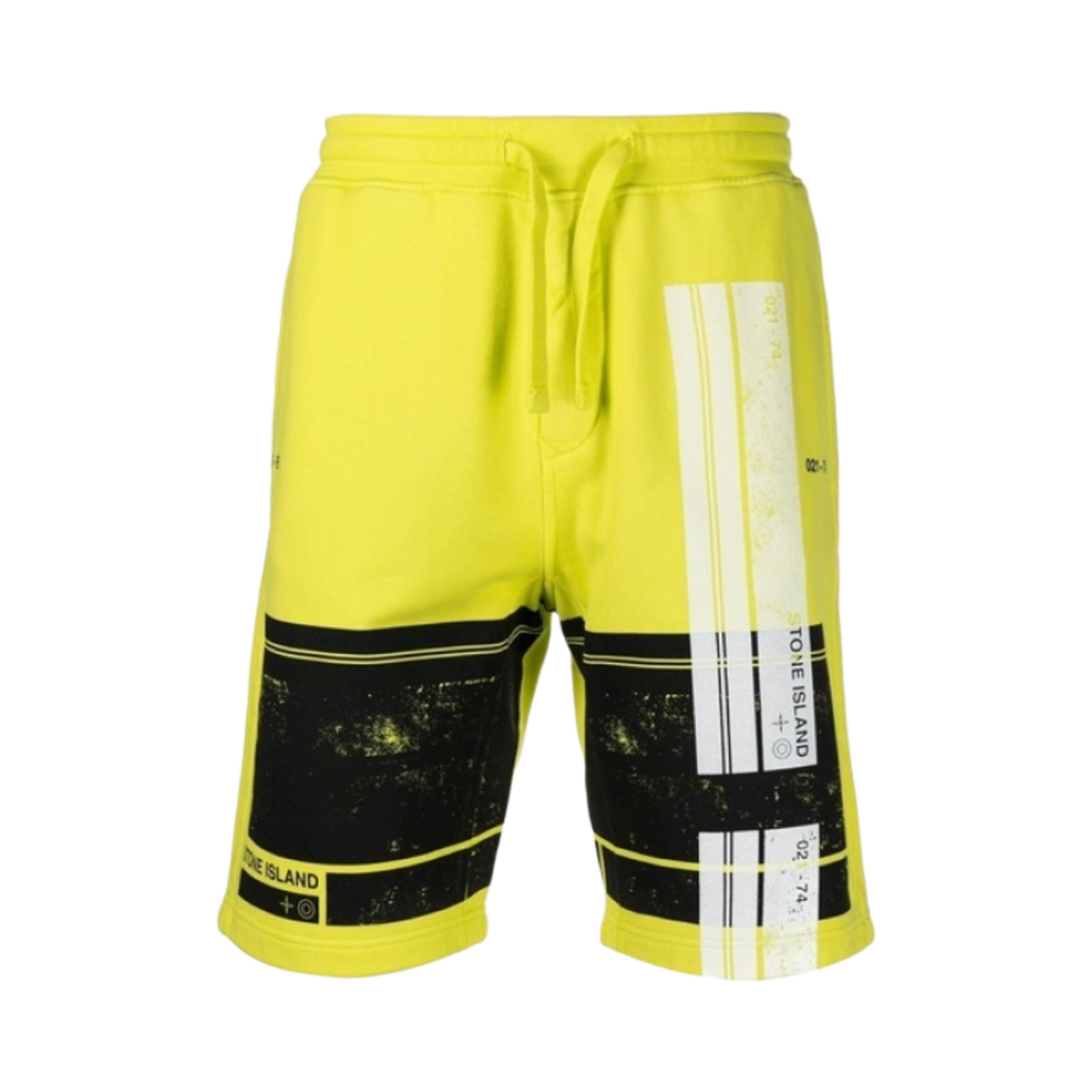스톤 아일랜드 66596 블록 버뮤다 쇼츠 피스타치오 - 21SS(Stone Island 66596 Block Bermuda Shorts Pistachio - 21SS) - 1