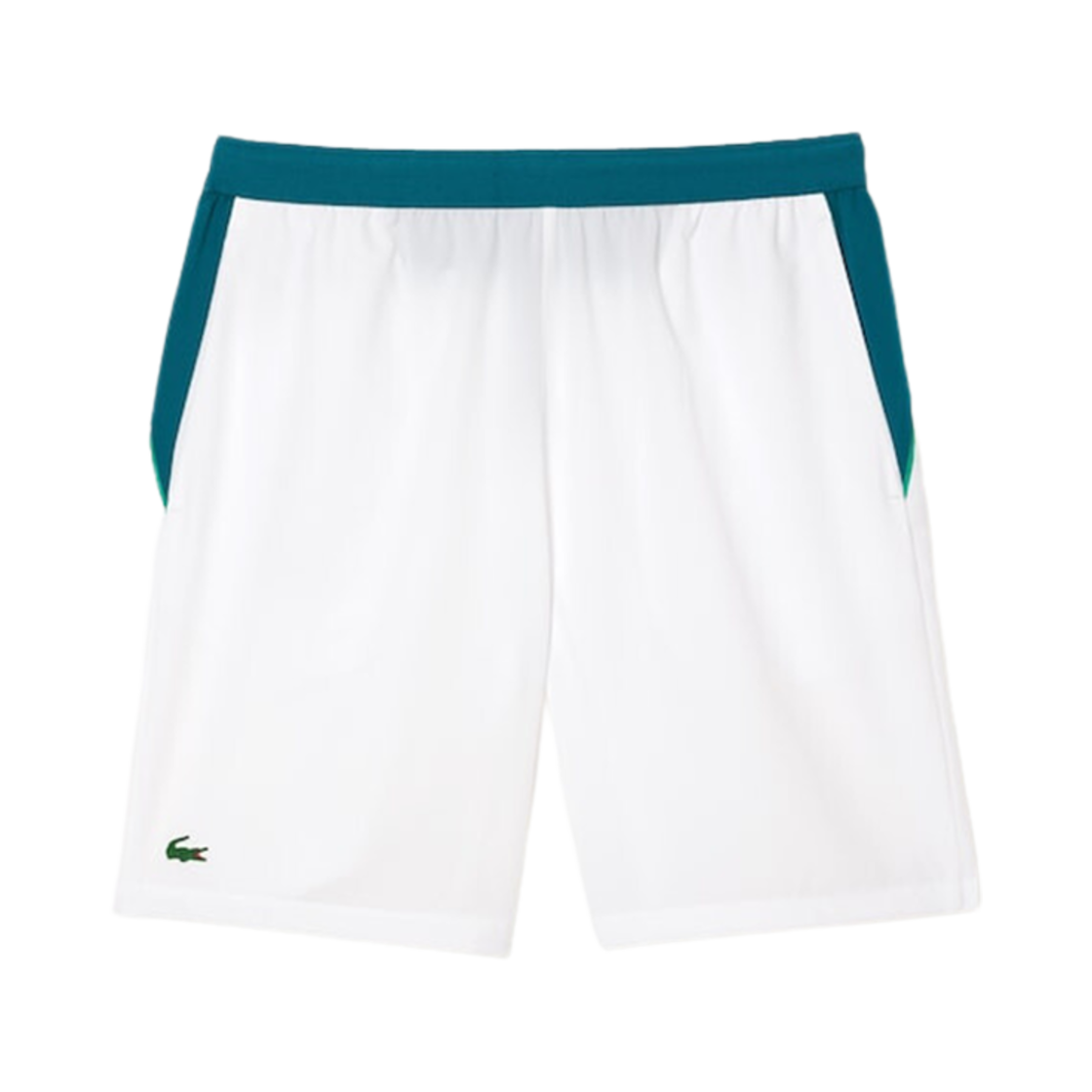 라코스테 노박 죠코비치 스페셜 테니스 쇼츠 화이트 그린(Lacoste Novak Djokovic Special Tennis Shorts White Green) - 1