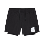 Satisfy Techsilk 5 Inch Shorts Black
