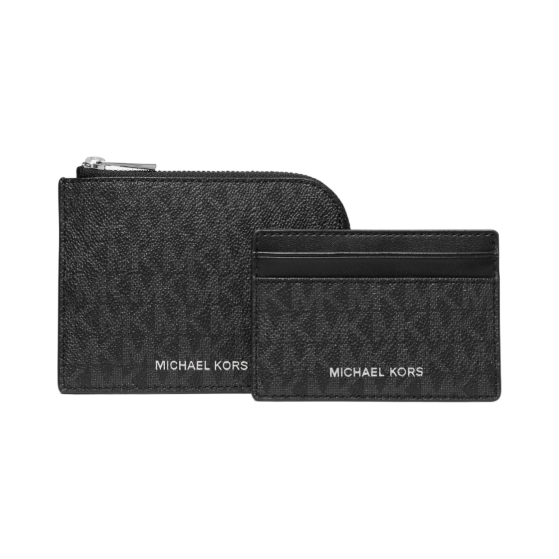 39F1LHDF5B001 Michael Kors Hudson Logo 2-in-1 Wallet Black