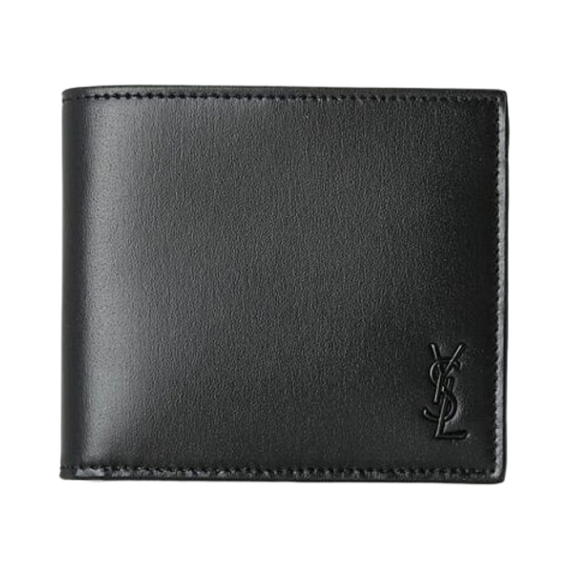 생로랑 매트 레더 타이니 카산드라 이스트/웨스트 지갑 블랙(Saint Laurent Tiny Cassandre East/West Wallet In Matte Leather Black)