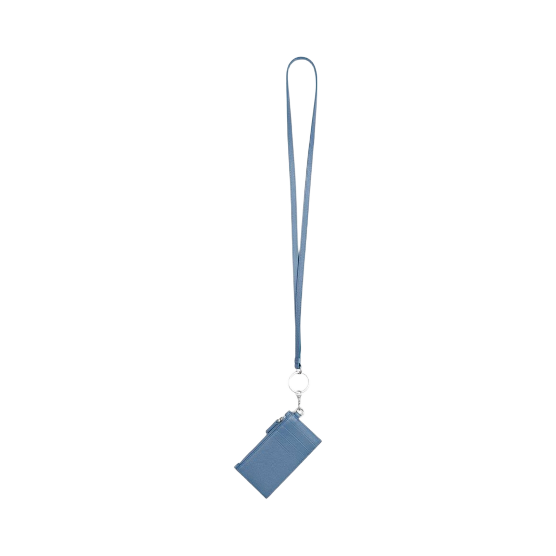 발렌시아가 캐쉬 카드 케이스 온 키체인 블루(Balenciaga Cash Card Case On Keychain Blue) - 2