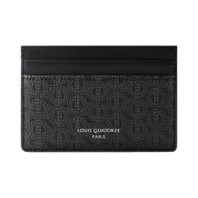 Louis Quatorze New Monogram Cardholder Black