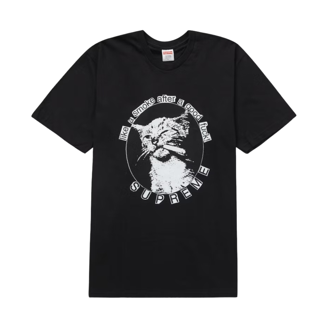 슈프림 스모크 티셔츠 블랙 - 23SS