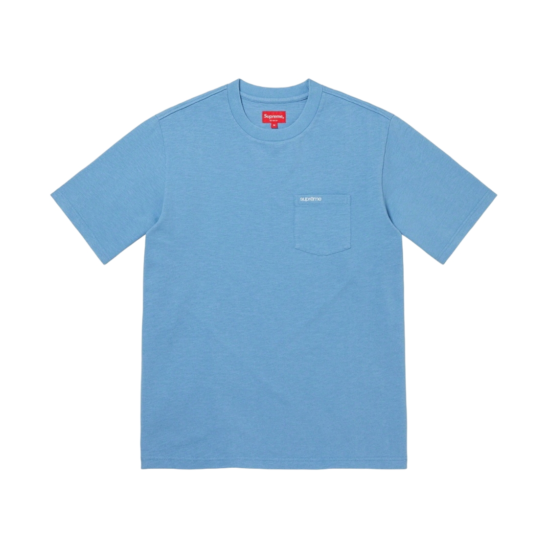 슈프림 S/S 포켓 티셔츠 라이트 슬레이트 - 23SS(Supreme S/S Pocket T-Shirt Light Slate - 23SS) - 1