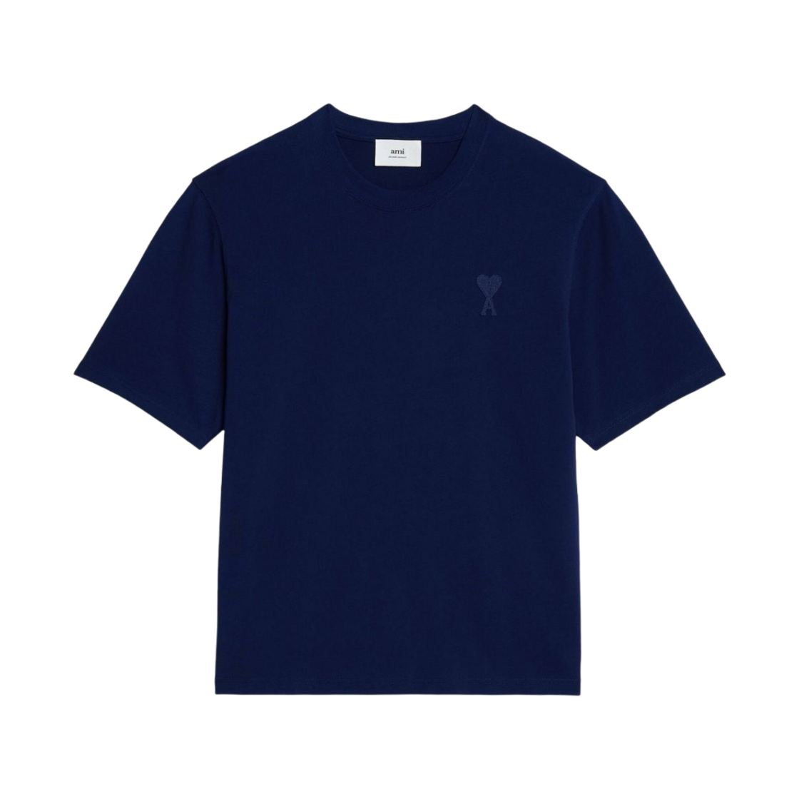 ★韓国の人気★【AMI】★SMALL HEART LOGO T SHIRTS★ Ami de Coeur Embroidered Small Heart T-shirt (White) – The