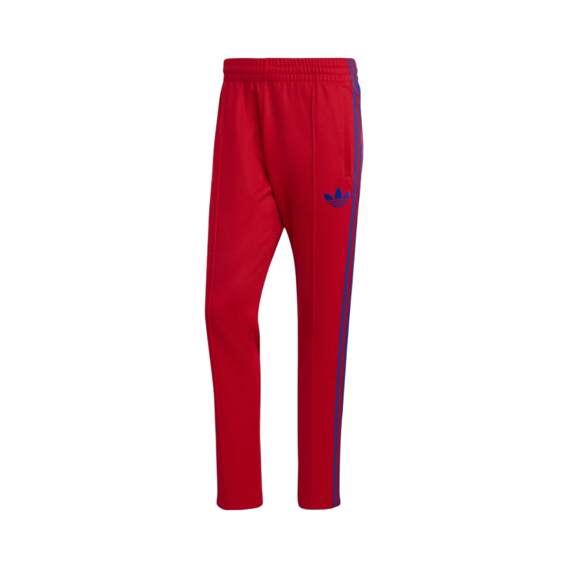 IB3428 Adidas Adicolor Heritage Now Striped Track Pants Scarlet - US Sizing