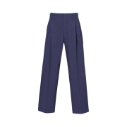 Uniqlo x Marni Wide Fit Pleated Trousers Blue - KR
