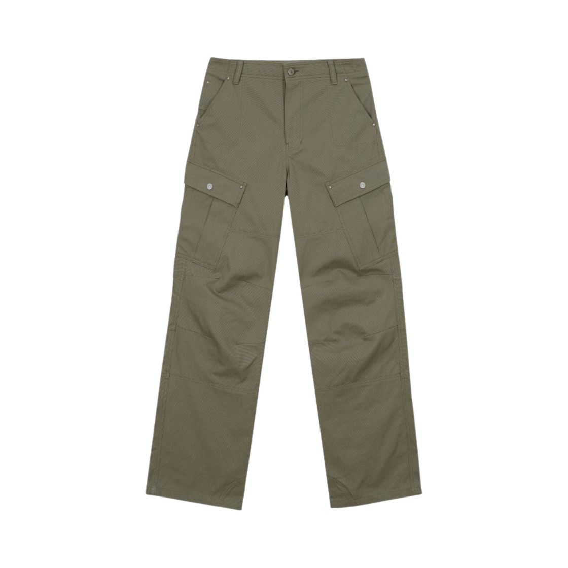 베이컨트 아카이브 유니섹스 와이엔 밀리터리 카고팬츠 카키(Vacant Archive Unisex Wayen Military Cargo Pants Khaki)