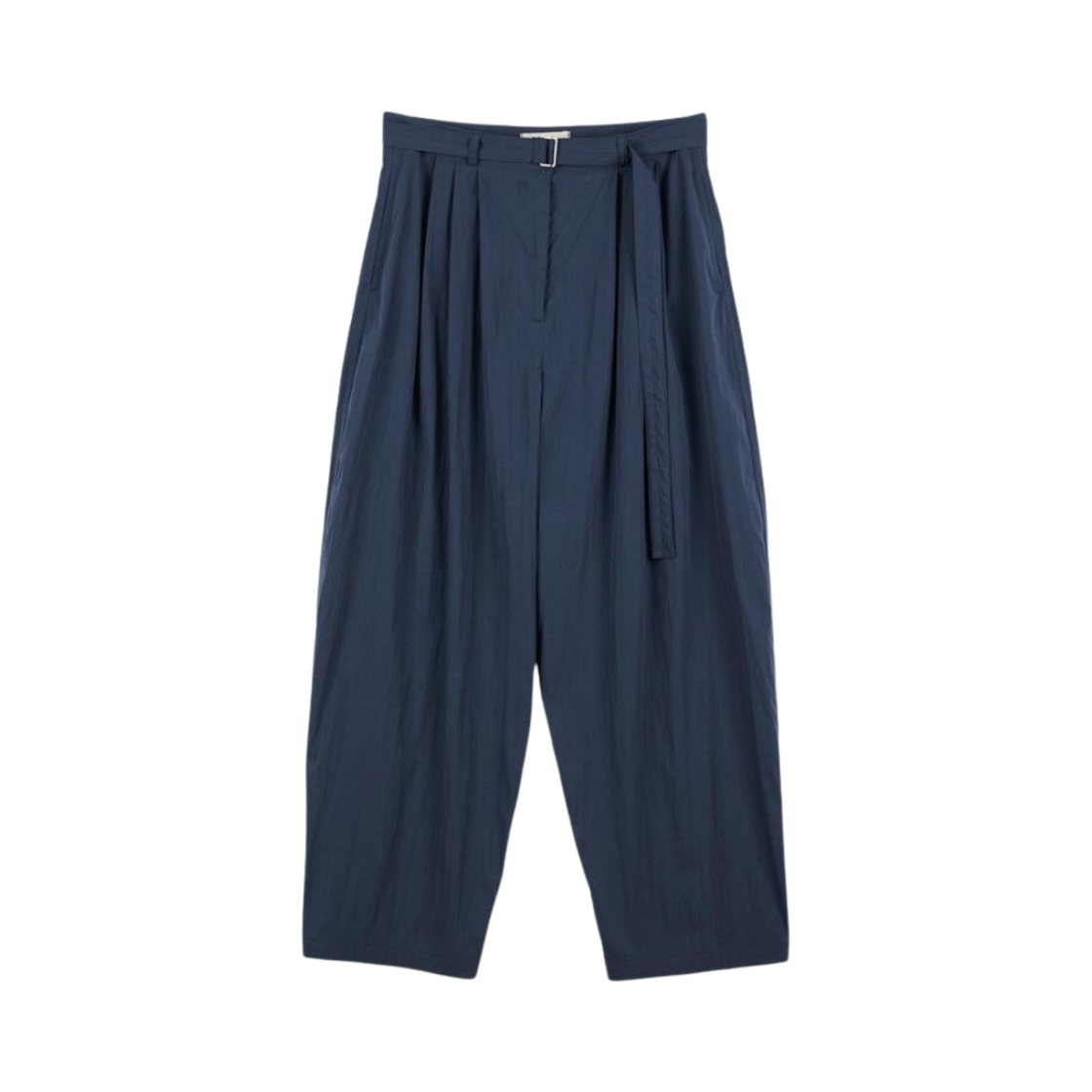 (W) 다이닛 벨티드 카고 팬츠 네이비((W) Deinet Belted Cargo Pants in Navy)