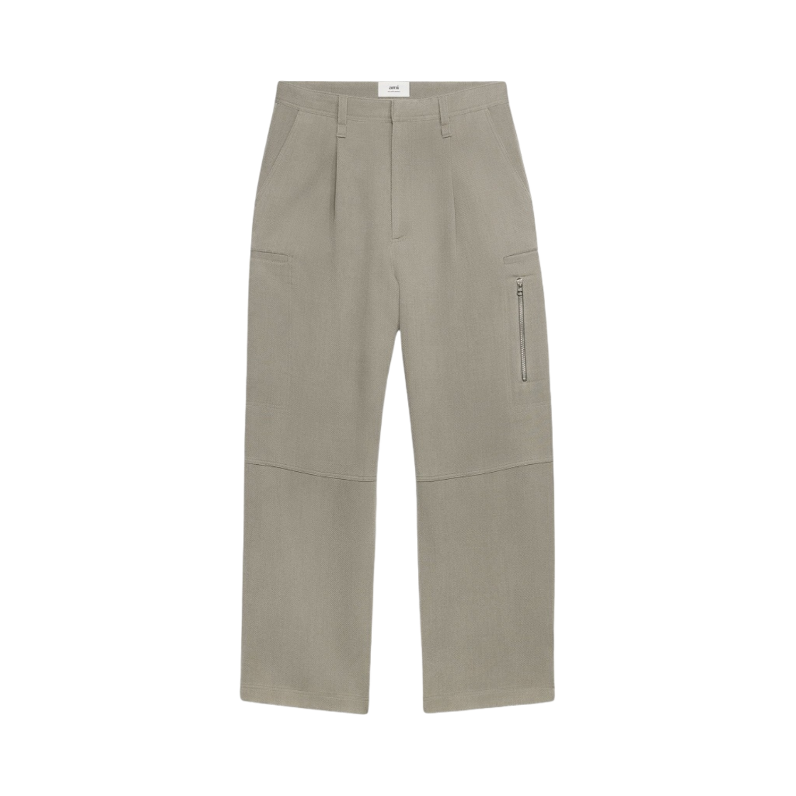 HTR301-WV0030-281 AMI Cargo Trousers Taupe