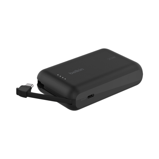 BPB021fqBK Belkin 10000mAh 20W Integrated Cable charge battery BPB021fq Black