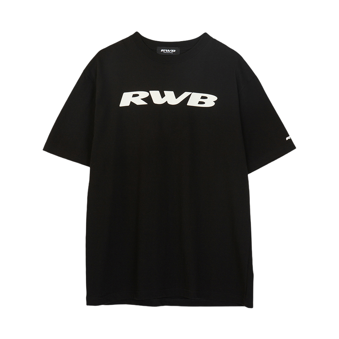 알더블유비 시그니쳐 로고 숏슬리브 티셔츠 블랙(RWB Signature Logo SS Tee Black)