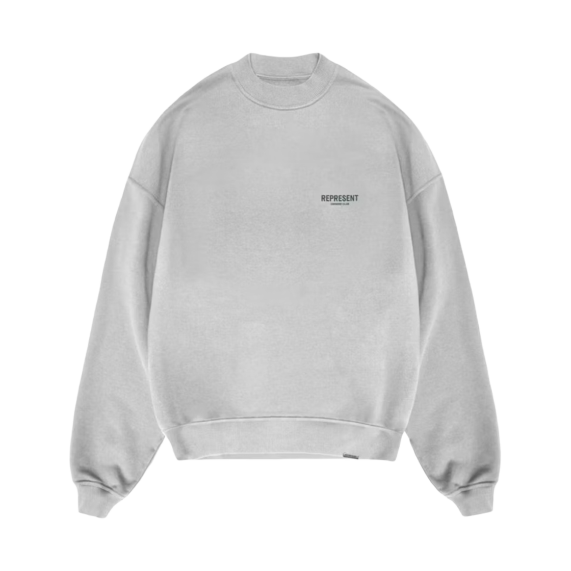 리프레젠트 오너스 클럽 스웨트셔츠 애쉬 그레이 레이싱 그린(Represent Owners Club Sweatshirt Ash Grey Racing Green) - 2