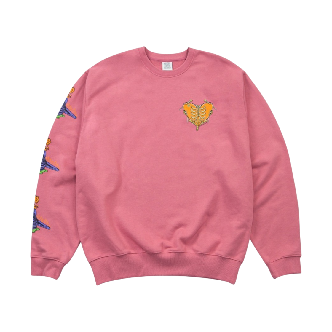 더바이닐하우스 폴 인 러브 스웨트셔츠 핑크